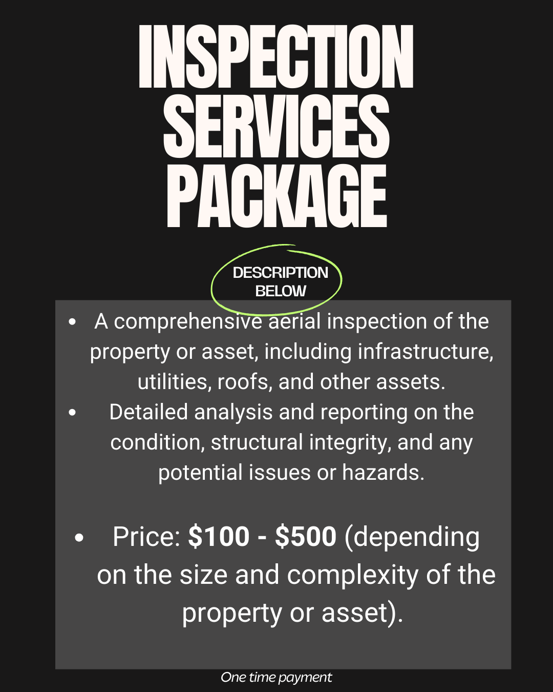 Inspection Services Package